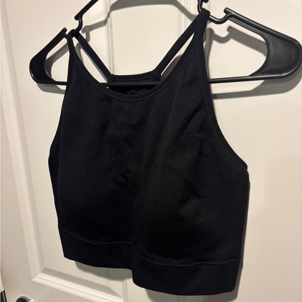 Torrid Ribbed Racerback Bralette with Cut Out